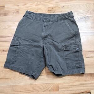 Roundtree & Yorke men's gray Cargo Shorts size 32